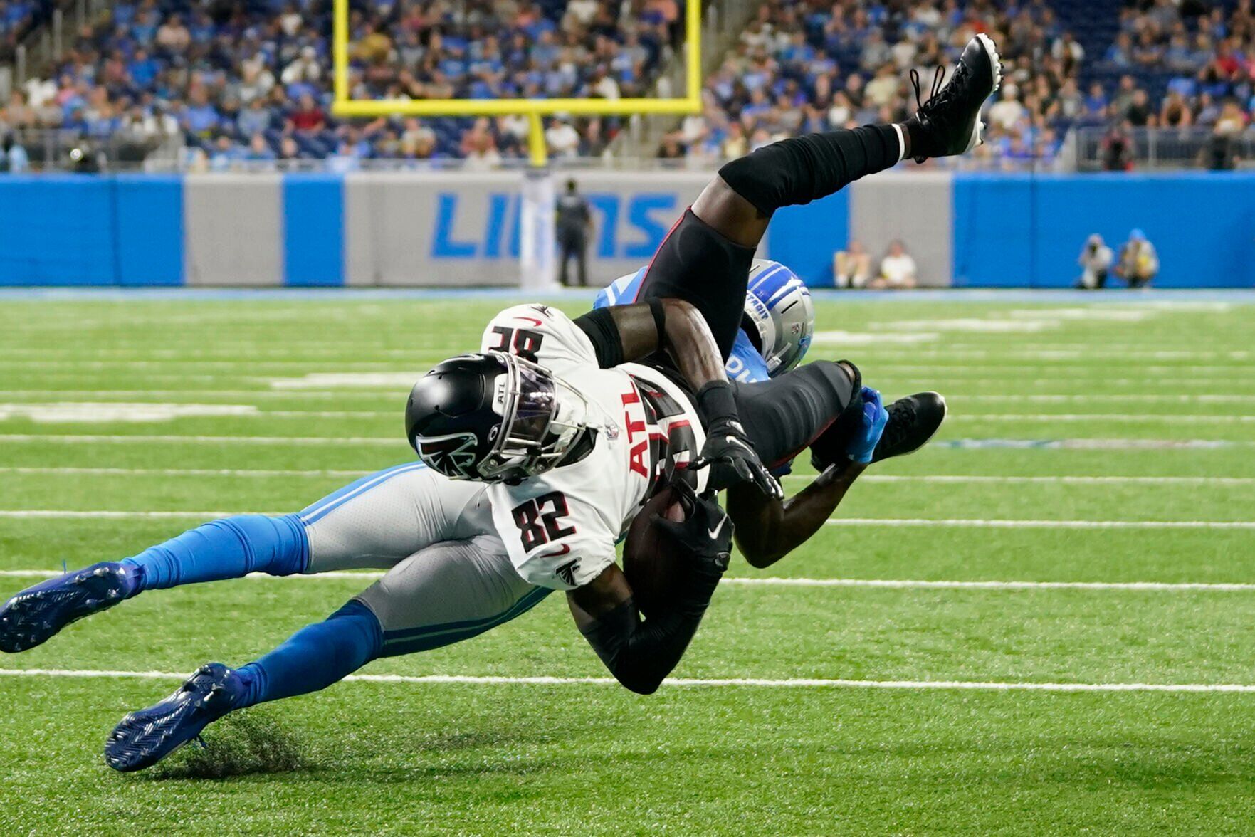 APTOPIX Falcons Lions Football